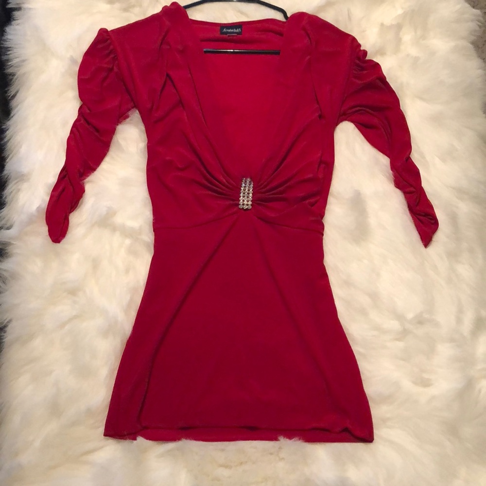 NEW -Red Cocktail Dress
